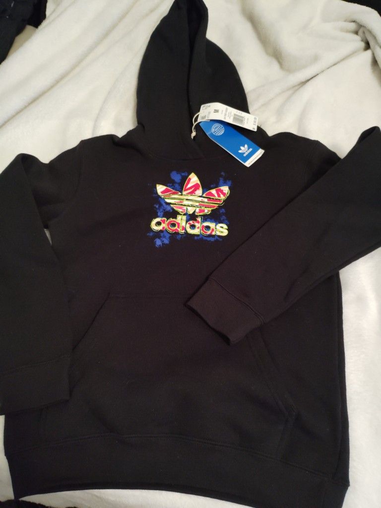 Boys Medium 7-8 Adidas Hoodie 