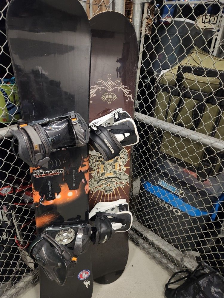 Rossignol And Triple Nickel Snowboards. Great Deal for Sale in San