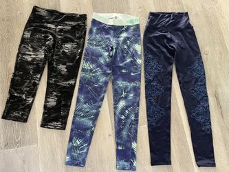 Nike Gap Aerie Workout Leggings 3pcs+3shirts Bundle(All Small)