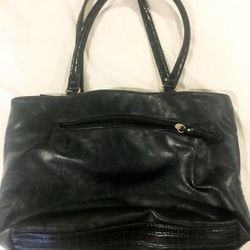 Virtually Brand New Black Purse with Matching Wallet