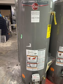 Performance Platinum Rheem Water Heater 