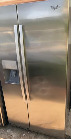 Whirlpool Side By Side Stainless Steel Refrigerator
