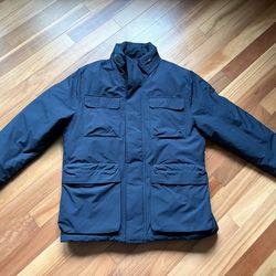 European men’s large  parka jacket