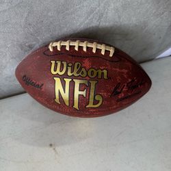 WILSON NFL Football Official Paul John Tagliabue Commissioner Dallas Cowboys used great condition  Be sure to take a look at all the other items I hav