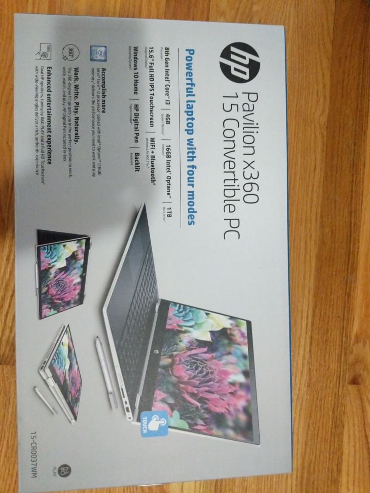 Hp pavilion x360 15 cr0037wm