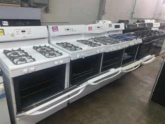 Gas ranges nice & clean working perfectly starting at $199 and up