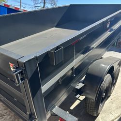 Dump Trailer 8x12x2 7000lb $5995 Cash /card