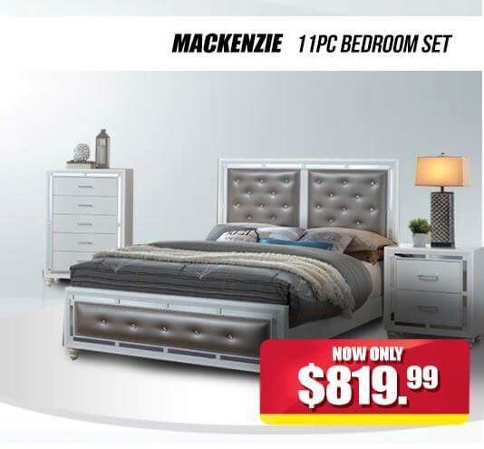 McKenzie 11 PC Bedroom Set