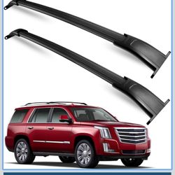 Heavy Duty 220lb Roof Rack Cross Bars Fit for GMC Yukon & Yukon XL, Chevy Suburban & Tahoe 2015-2020, Cadillac Escalade & Escalade ESV, Chevrolet Alum