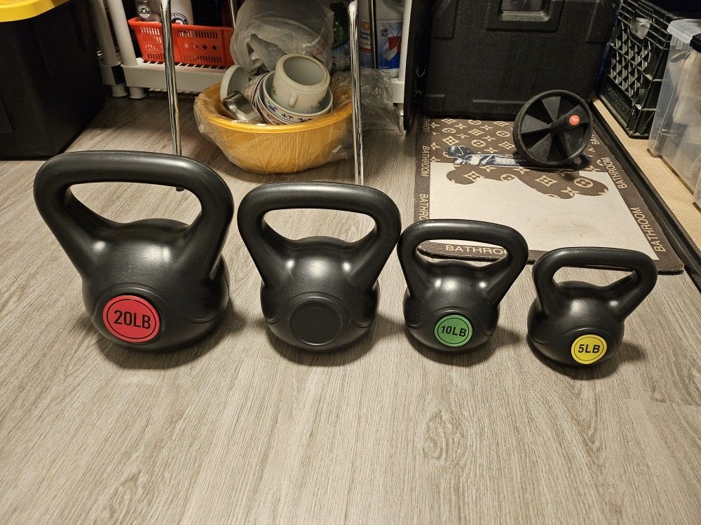 Kettleball Set - 5/10/15/20