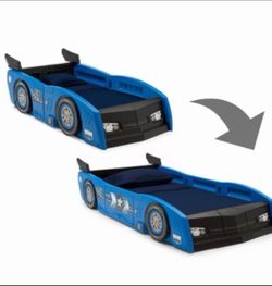 Delta Children Grand Prix Toddler and twin bed x2