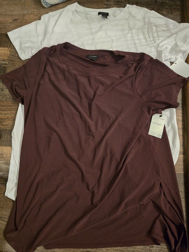 Womens Size L Halogen Tops