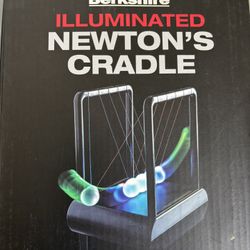 Berkshire Illuminated Newtons Cradle New In The Box
