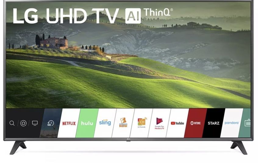 LG 75” 4K Smart TV + LG Sound Bar & Wireless Sub – Bundle