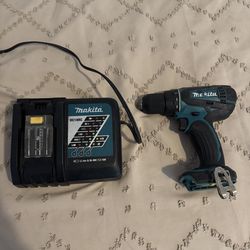 Makita drill and charger no battery