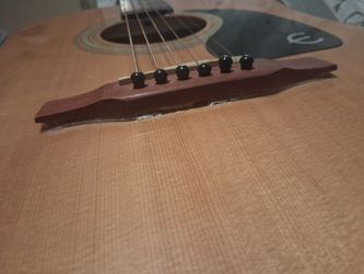 Epiphone Acoustic Guitar with Bridge Damage