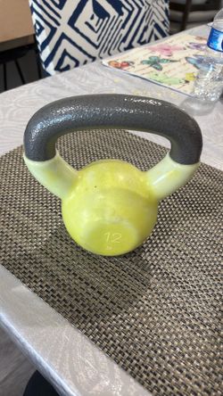 Kettlebells 12 lbs. good condition