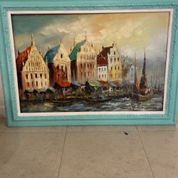 Original Acrylic Painting By Montez