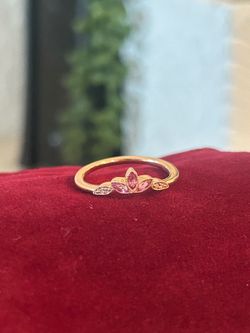 18k gold ring
