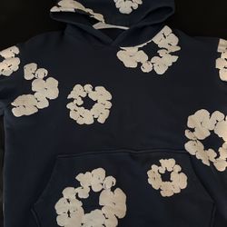 Denim Tears The Cotton Wreath Sweatshirt 'Navy'