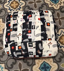 San Antonio Spurs custom foot stool