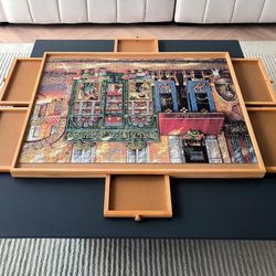 New wooden puzzle Table