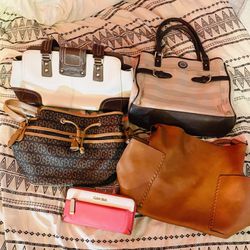 Designer purses and wallet (great condition)