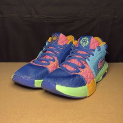 Nike Lebron Witness 8 'I Promise' Blue Sneakers, Size 9