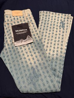 Valabasas Stacked Bottom Jeans 