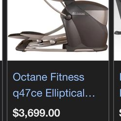 Octane Fitness Elliptical 