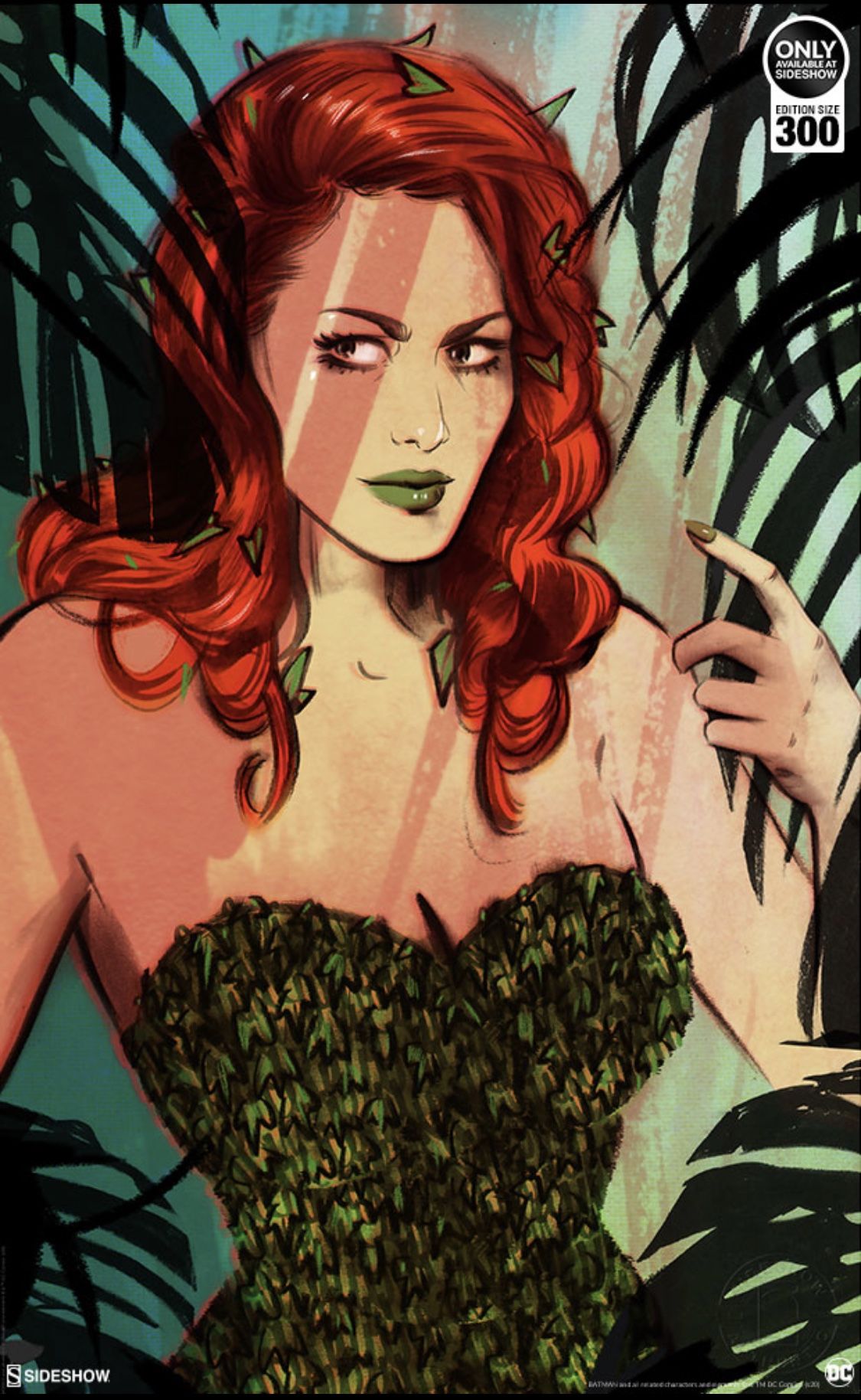 Poison ivy art print sideshow