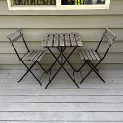 IKEA Outdoor Table And Chairs