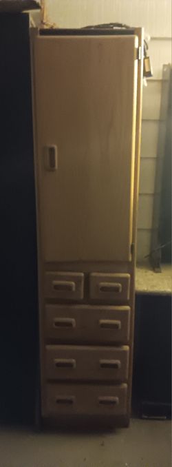 Oak cabinet