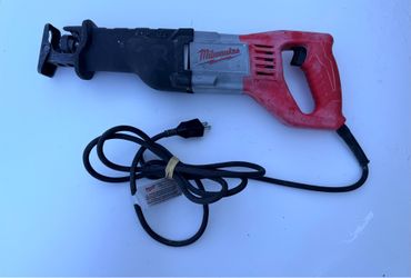 Milwaukee 6519-30 12-Amp SAWZALL 1-1/8" Stroke Corded Electric Reciprocating Saw