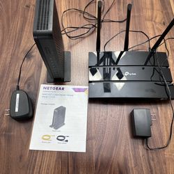 WiFi Cable Modem And WiFi Router