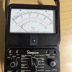 Simpson Multimeter 