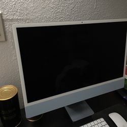 ¡Mac 24" with Retina 4.5K display All-In-One - Apple M1 - 8GB Memory - 256GB SSD - w/Touch ID - Blue