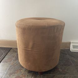 Round Ottoman Footstool