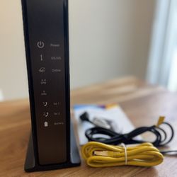 NETGEAR Nighthawk AC1900 WiFi Cable Modem Router (C7100V) 