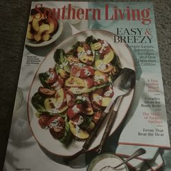 Southern Living Magazine~August 2024~Easy & Breezy Recipes~Ideas for Bunk Beds