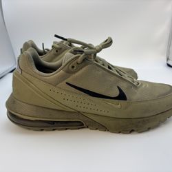Nike Air Max Pulse Shoes Medium Olive Green Black FJ2589-200 Men's Size 12