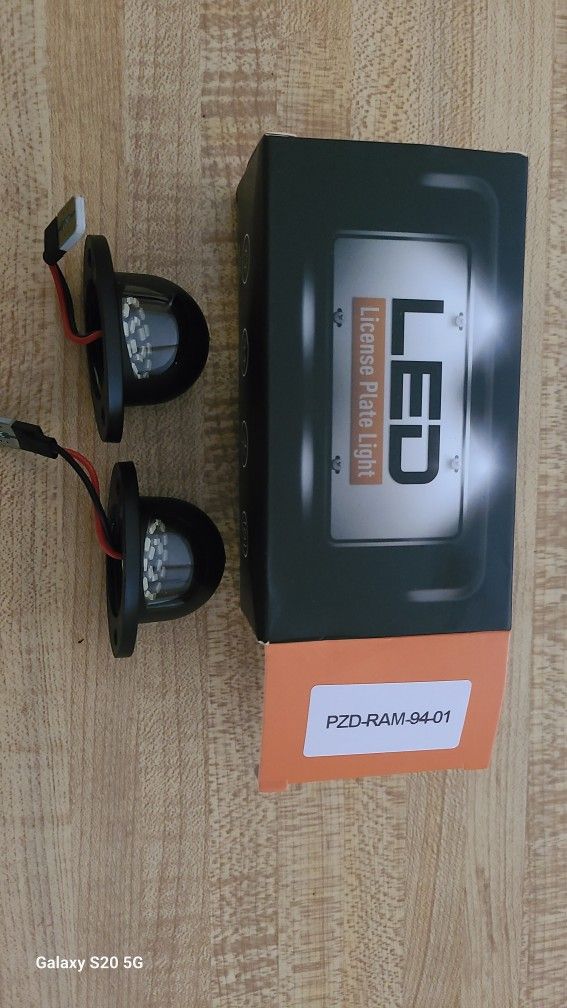 License Plate Light Lamp