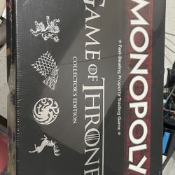 Game of Thrones Monopoly Collectors Edition - Unopened 