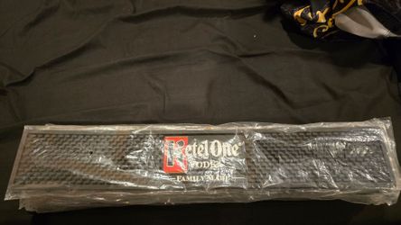 Ketel One Vodka Rubber Bar Mat, Rail Spill 20 3/4" x 3 1/4"