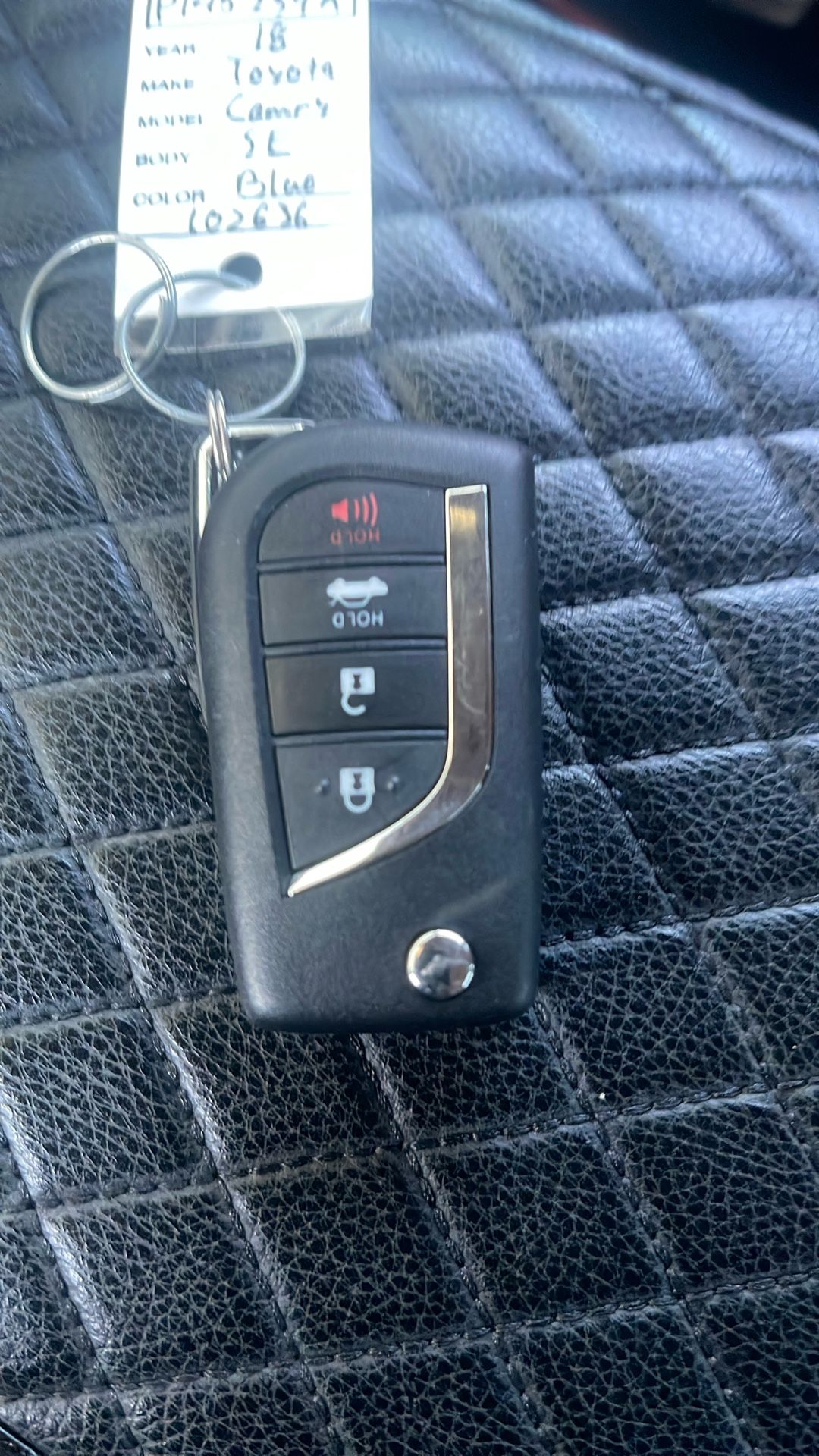 2018 Toyota Camry Key Fob