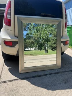 42” X 36 Framed Mirror