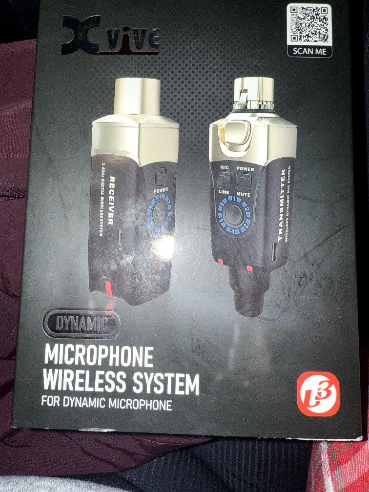 Brand New Xvive U3 Wireless Microphone System 