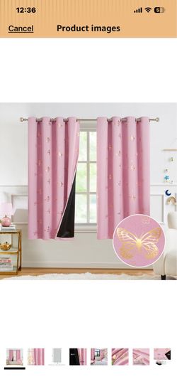 Blackout curtains for girls room