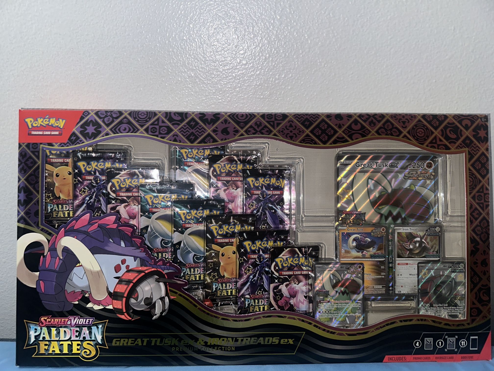 Pokemon Paldean Fates Great Tusk Premium Collection