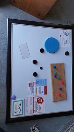 Magnetic dry erase board